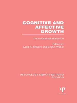cover image of Cognitive and Affective Growth